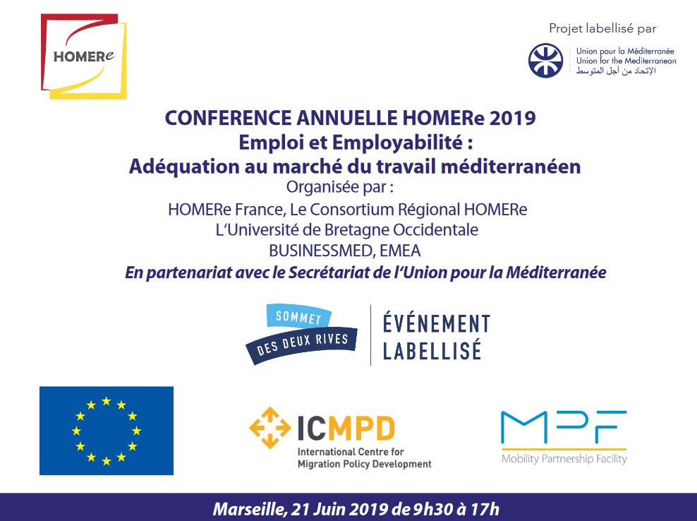 [HOMERe] Annual conference (21/06/2019, CCI Marseille, France)