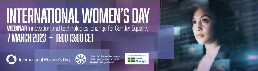  webinar for International Women's Day, on the 7th of March